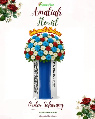 Standing Flower di Jembatan Besi